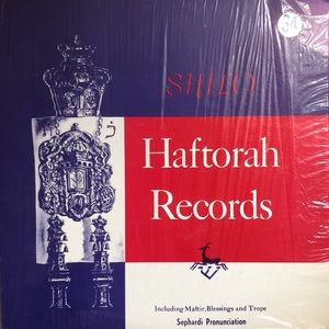 Rabbi Israel Yannai Shilo Haftorah Records Vinyl Lp '66